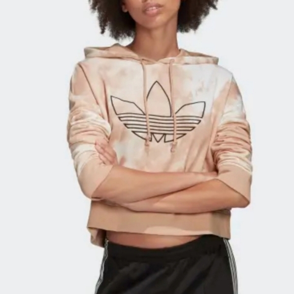 Adidas | All over color Cropped Hoodie | Size S | EUC! - Picture 6 of 6